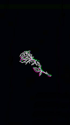 Mørk Trippy Rose — Mørk trippy Wallpapers