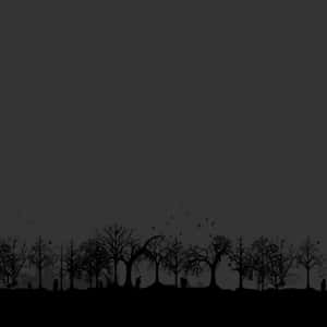 Mørk iPad — Mørk skov Wallpapers