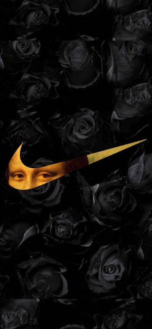 Mona Lisa X Nike telefonbaggrund. — iPhone 14 Pro Wallpapers