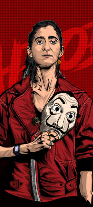 Money Heist Nairobi Plakat — Pixel 11 Wallpapers