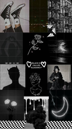 Monokrom alternativ æstetik — Alternativ æstetik Wallpapers