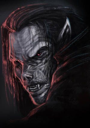 Morbius Digital Illustration wallpaper — IQOO Pad Wallpapers