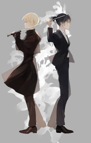 Moriarty The Patriot William og Sherlock fanart wallpaper — Galaxy Tab S10 Ultra Wallpapers