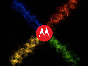 Motorola farverig kunst — Motorola Wallpapers