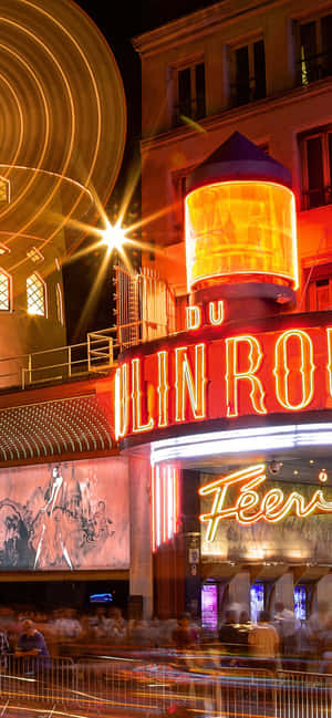 Moulin Rouge lyssporeffekt — Vivo V60e Wallpapers