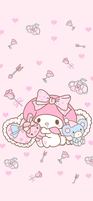 My Melody Hvid Kanin tapet — iPhone 18 Wallpapers