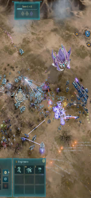 Iphone X Ashes Of The Singularity baggrund — iPhone 11 Pro Wallpapers