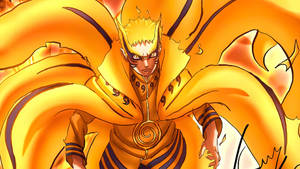 Naruto Baryon Mode Orange — Naruto baryon-tilstand Wallpapers