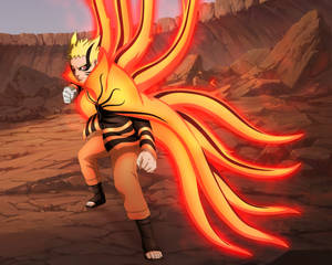 Naruto Baryon-tilstand på slagmarken — Naruto baryon-tilstand Wallpapers