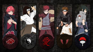 Naruto Live Karakterpaneler — Naruto karakterer Wallpapers