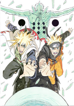 Naruto-telefon Visdomsgudens seks veje — Naruto telefon GIF Wallpapers
