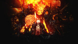 Åbnet Eight Trigrams-forsegling af Naruto Uzumaki — Naruto baryon-tilstand Wallpapers