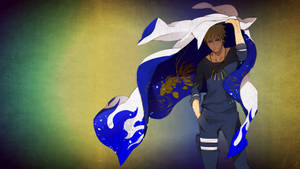 Blå Hokage-kappe Naruto Uzumaki — Naruto uzumaki Wallpapers