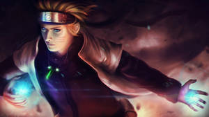 Digitalt Maleri Hokage Naruto Uzumaki — Naruto uzumaki Wallpapers