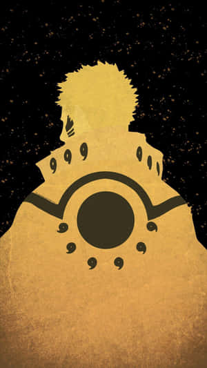 Naruto Uzumaki oplader chakra - intens kampscene telefonbaggrund — Naruto telefon GIF Wallpapers