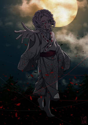 Nat med Rui fra Demon Slayer tapet