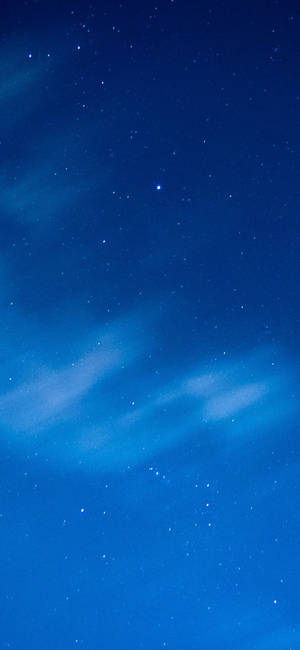 Nattehimmel Blå iPhone — Galaxy S24 Wallpapers