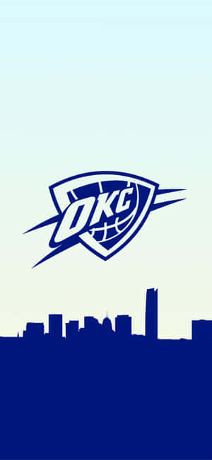 NBA Basketballholdet Oklahoma City Thunders logo — Redmi Note 17 Pro Max Wallpapers