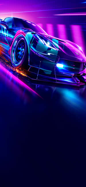 Iphone Xs Need For Speed Heat Baggrund — AMOLED Wallpapers