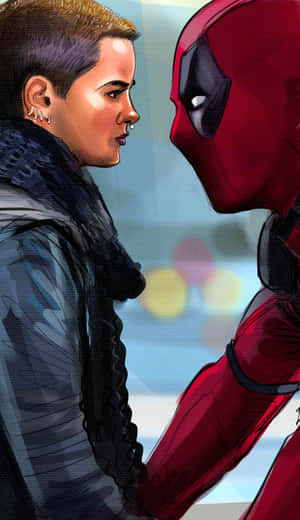 Negasonic Teenage Warhead i aktion — Huawei Pura X View Wallpapers