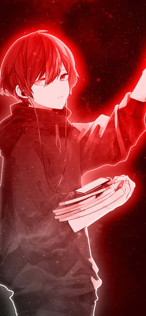 Neon Anime Izumi Miyamura — Galaxy A17 Wallpapers