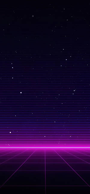 Neon Lilla Iphone Galaxy Striber — iPhone 18 Pro Wallpapers