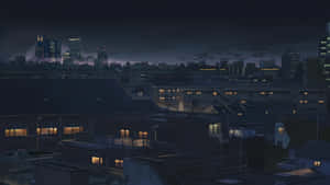 Anime City-billeder — Neon by Wallpapers