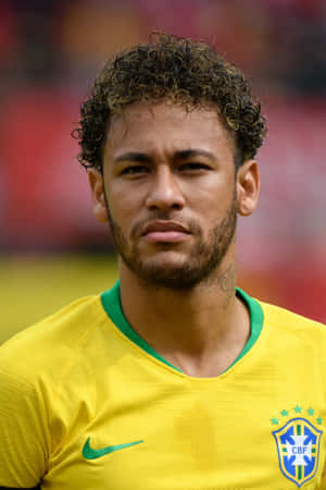 Neymar Jr i aktion under en kamp — Neymar Wallpapers