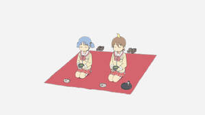 Nichijou Mio og Yuuko Picnic