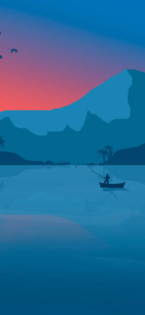 Note 10 Plus Kold Solnedgang baggrund — iPhone 15 Pro Max Wallpapers