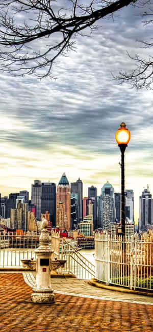 iPhone X New York Baggrund — Realme GT 7 Wallpapers