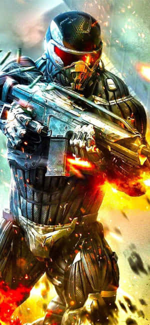 Iphone X Crysis 3 Baggrund — iPhone 16 Wallpapers