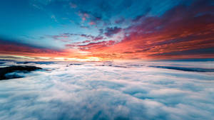 Tapet af farverig horisont skyer. — Pro Display XDR Wallpapers