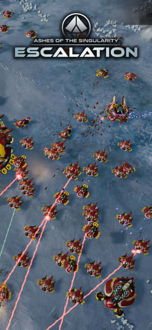 Iphone X Ashes Of The Singularity Escalation Baggrund — Galaxy Note Wallpapers