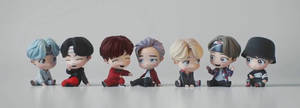 Nyd de sjove og nuttede udseender af Tiny Tan BTS-dukker! — Bts Wallpapers