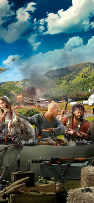 Iphone Xs Max Far Cry 5 Baggrund — Galaxy S24 Wallpapers