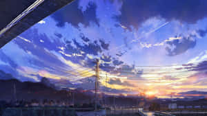 Anime 4k baggrund — Anime landskab Wallpapers