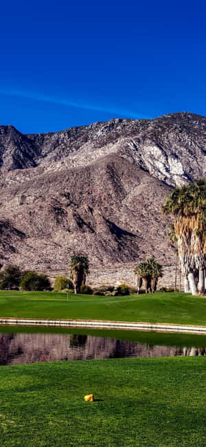 Iphone X golfbanebaggrund — Galaxy Note Wallpapers