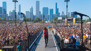 Lollapalooza Chicago dagtimerne tapet — Studio Display Wallpapers