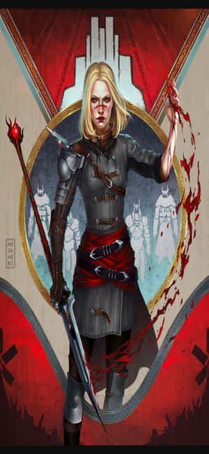 Iphone Xs Dragon Age Inquisition Baggrund — Nothing Phone (3a) Pro Wallpapers