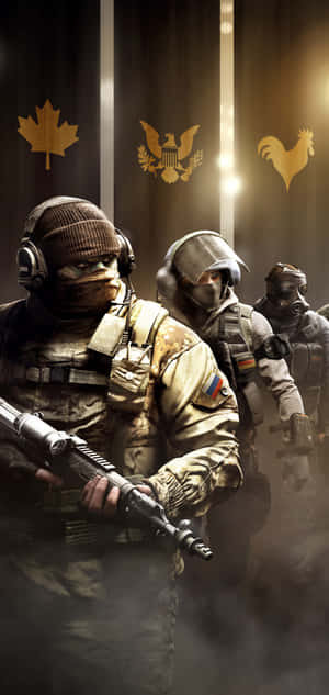 Android Rainbow Six Siege baggrund — Galaxy F16 Wallpapers