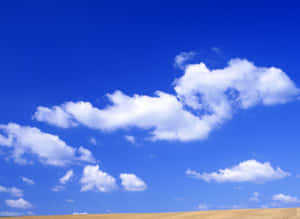 Nyd skønheden ved en blå himmel — Blå himmel Wallpapers