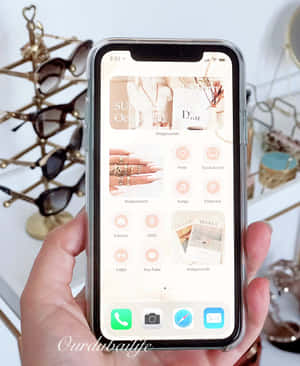 iPhone æstetiske billeder — Pixel Fold Wallpapers