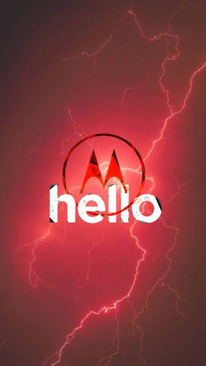 Nyeste Motorola smartphone i hånden — Samsung galaxy Wallpapers