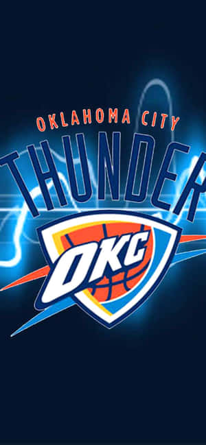 Oklahoma City Thunders OKC logo NBA-liga — Redmi Note Wallpapers