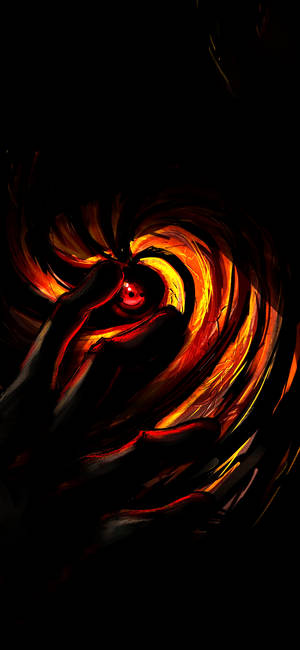 OLED Naruto Sharingan tapet — iPhone 11 Pro Wallpapers