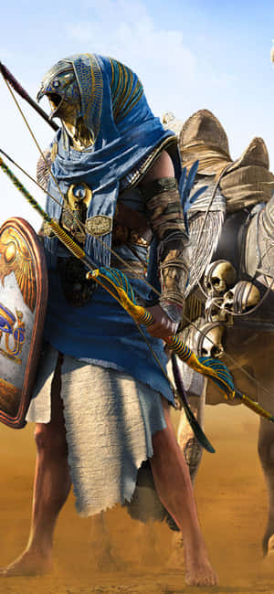 iPhone X Assassin's Creed Origins Baggrund — iPhone 15 Wallpapers