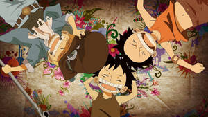 One Piece anime børn tapet — Anime børn Wallpapers