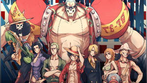 One Piece Skrivebordsfigurer Plakat — One piece skrivebord Wallpapers