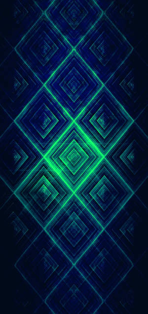 Oneplus Green Diamond Pattern wallpaper — iPhone 14 Pro Max Wallpapers